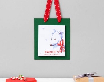 ON SALE Advent Calendar | Christmas Countdown | Childrens Advent | Christmas Calendar | Personalised Christmas Countdown Advent Pad