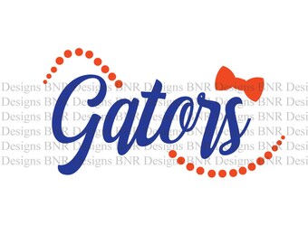Gators SVG, Florida SVG, SVG File, Dxf File, Cricut File, Cameo File, Silhouette File