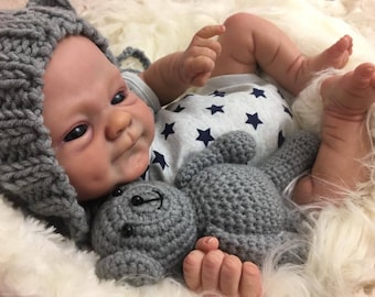 Custom made to order Coco malu from the sculpt by elisa marx. Newborn baby girl/boy