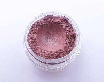 Romance - sparkle dusty rose vegan mineral eye shadow