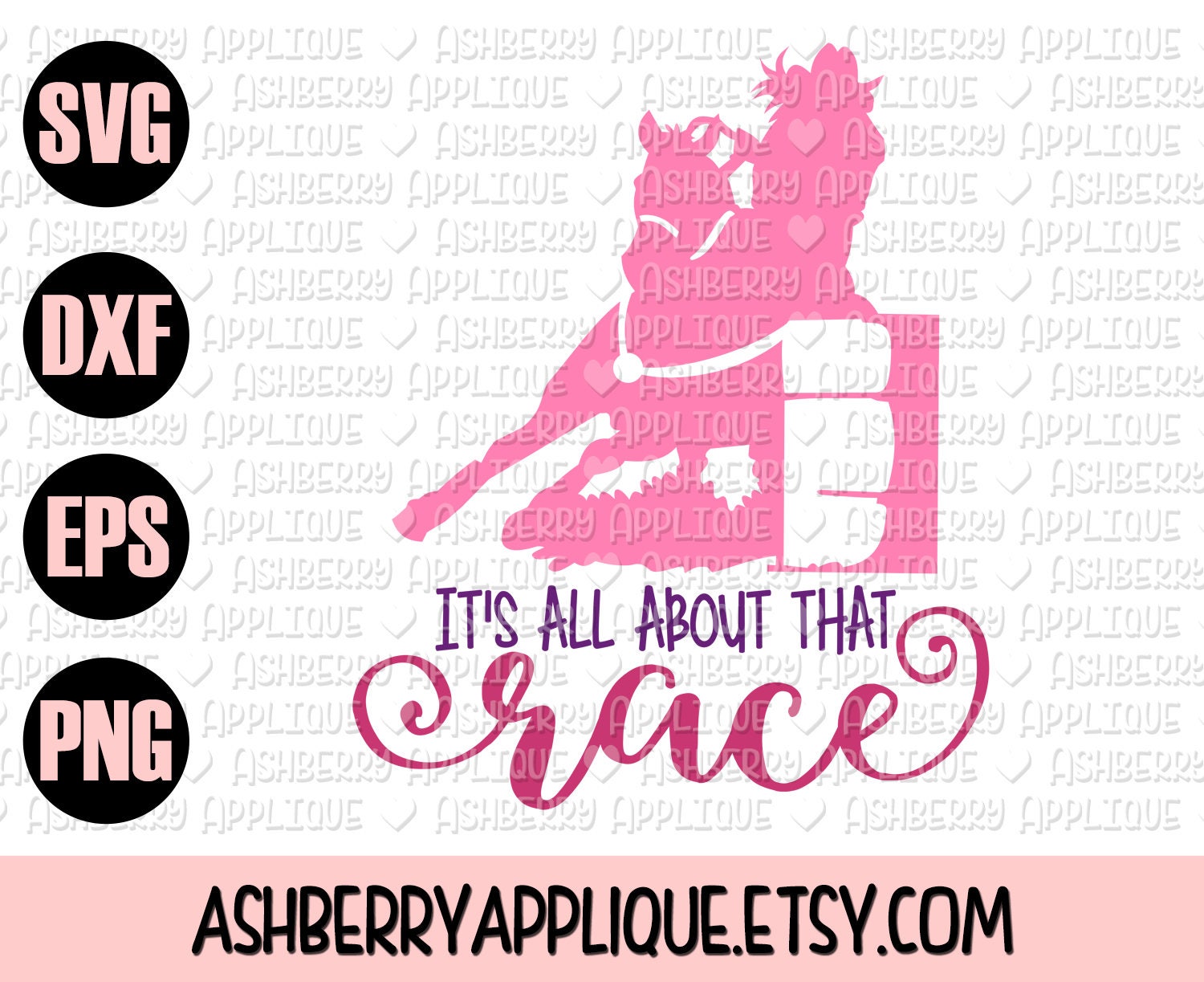 Download It's All About That Race SVG/DXF File / Instant Download