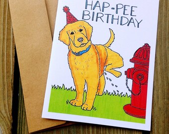 Pun birthday card | Etsy