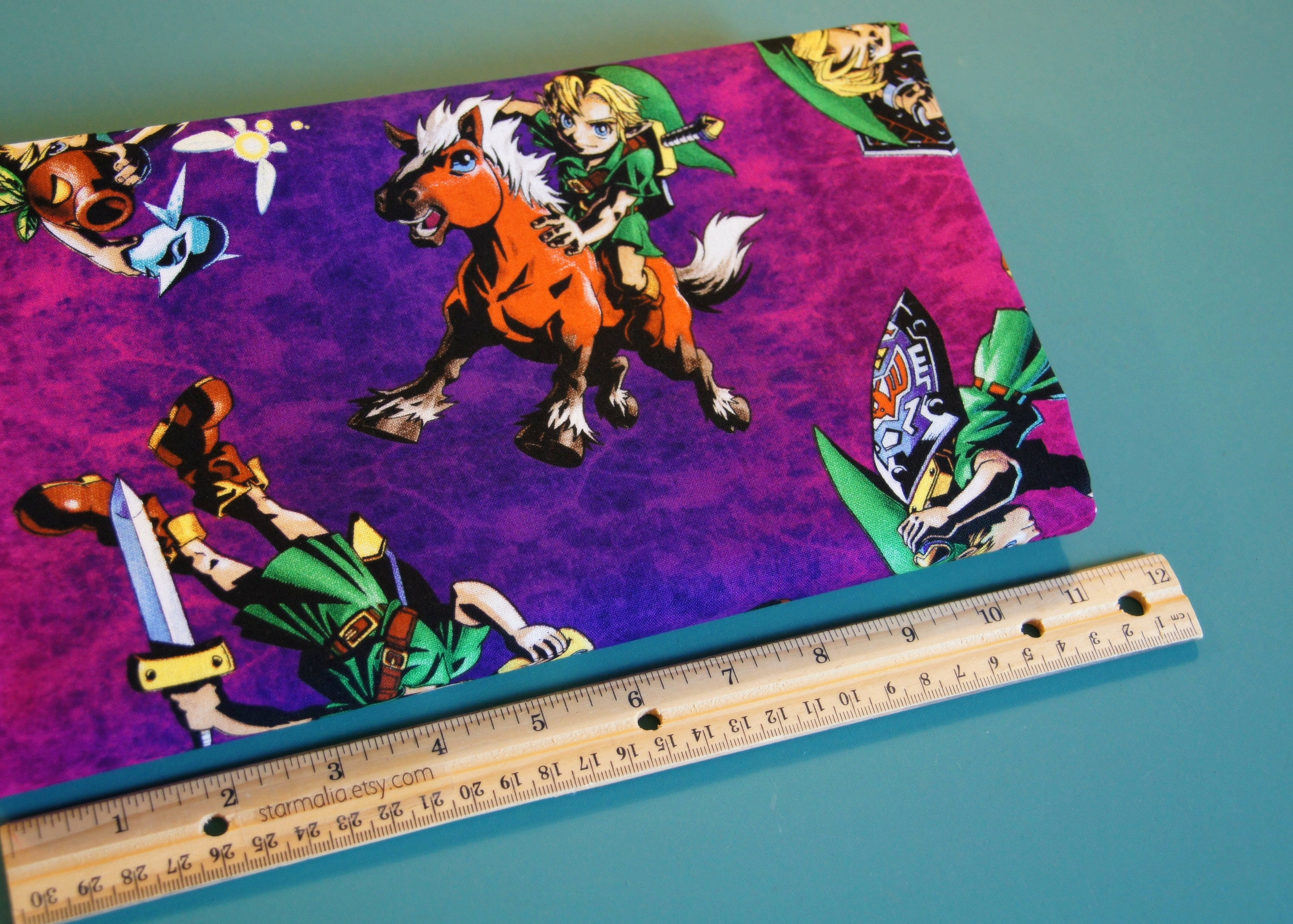 2 Yards Cotton Fabric Licensed Nintendo Zelda Toss NEW from Starmalia