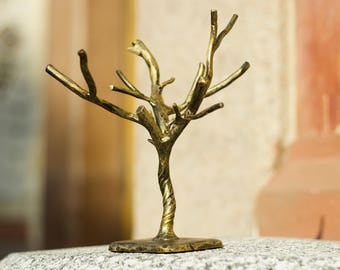 Stand for keys or bijouterie in the form of a winter tree (forging steel) Art decor.
