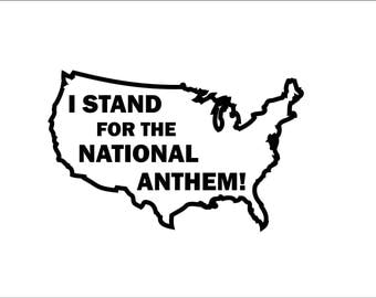 i stand for the national anthem shirt