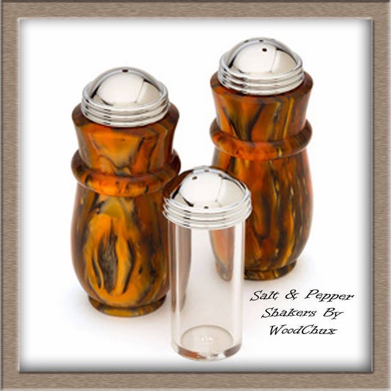 5 Pack Salt & Pepper Shaker Kit Woodturning Lathe US Seller