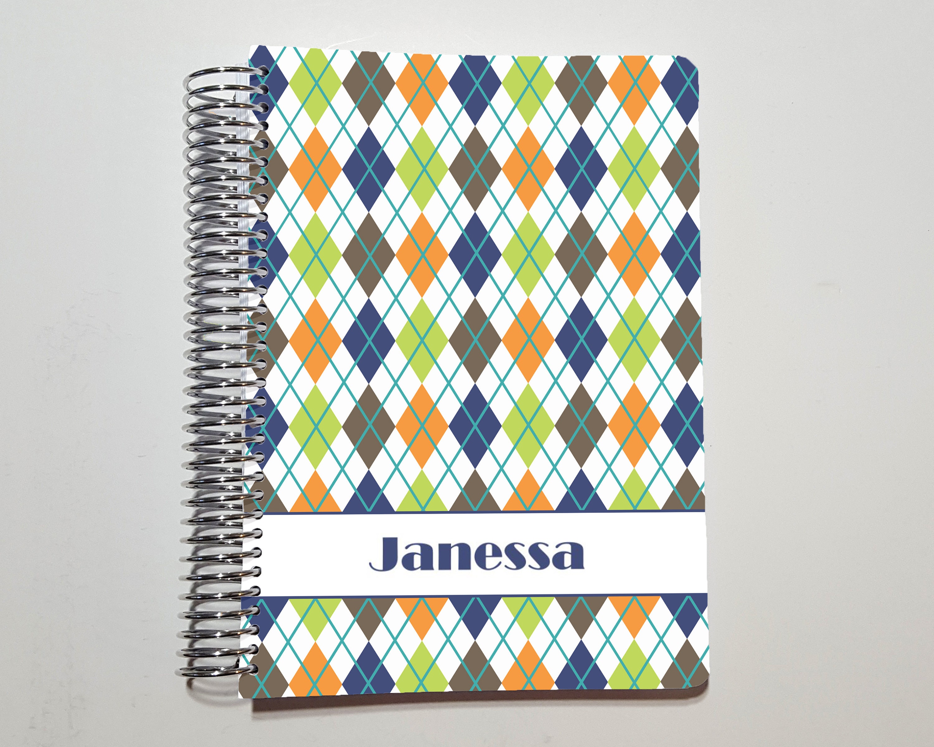 Spiral Bound Journal / Notebook Dot Grid Graph or Lined