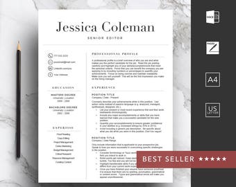 minimalist resumes