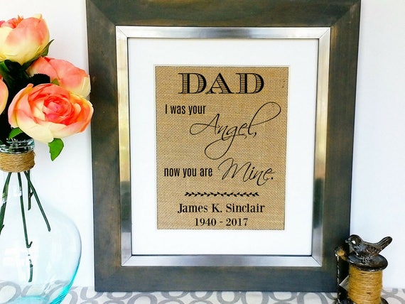 diy memorial gift for dad who lost twins