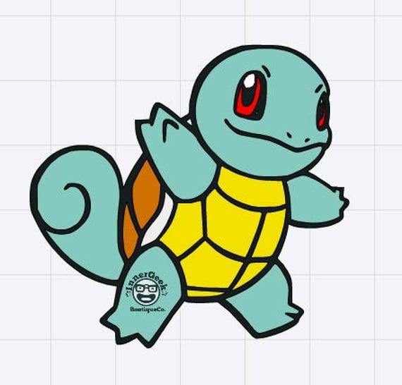 Download Items similar to Pokemon Squirtle SVG file, svgs, Pokemon ...
