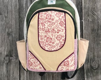Handmade Hemp backpack