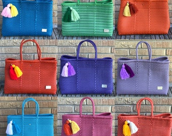Mexican Bag, Beach Bag, Market Tote