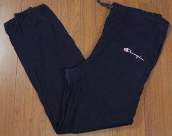 champion sweatpants navy blue