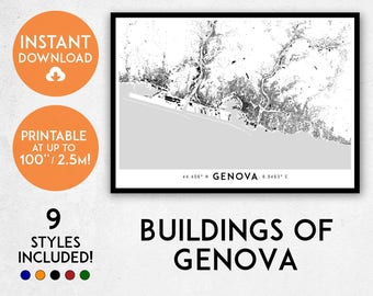 Pdf map Genoa