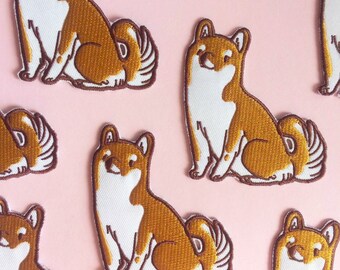 Shiba Inu Doggo - Iron on Patch