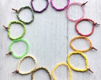 Toddler Stretch Bracelets- stretch bracelet set, toddler bracelet, kids bracelet, seed bead bracelet, beaded bracelet, stack bracelet, beads
