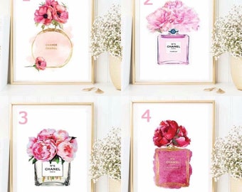 Chanel flower print - 4 styles avilable