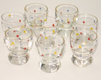 Vintage 50s liquor glasses