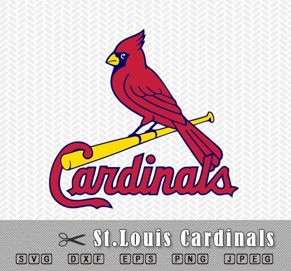 St Louis Cardinals SVG PNG Logo Vector Cut File Silhouette