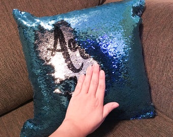 Hidden Image Pillow - Custom Mermaid Pillow - Secret Design Pillow - Unique Decor - Unique Gifts for Her - Hidden Message Pillow