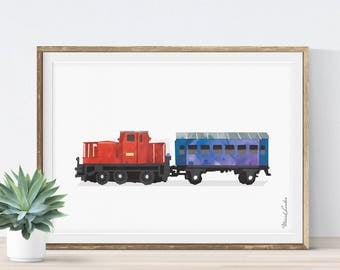 Train Wall Art train wall art | etsy Train Wall Art train wall art | etsy