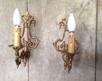 French wall sconces | Etsy