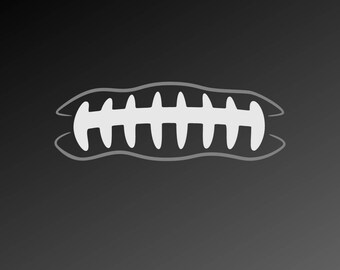 Football SVG files, Football stitches SVG, Football laces SVG, Vector files for Cutting, Printing, Web Design projects and much more:)