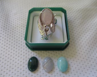 anello cigno argento 925 - sterling silver 925 ring (swan)