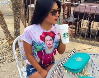 frida kahlo t-shirt woman/Statement Tee / Graphic Tee / Statement Tshirt / Graphic Tshirt