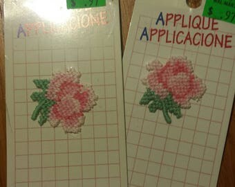 Vintage Flower Applique by Wrights