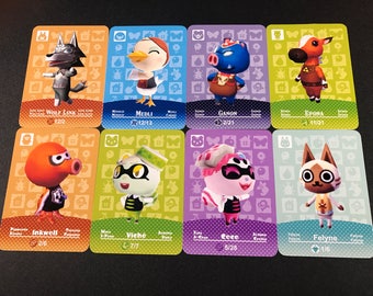 Animal Crossing Character Amiibo Cards Felyne Cece Viche Inkwell Epona Medli Ganon Wolf Link