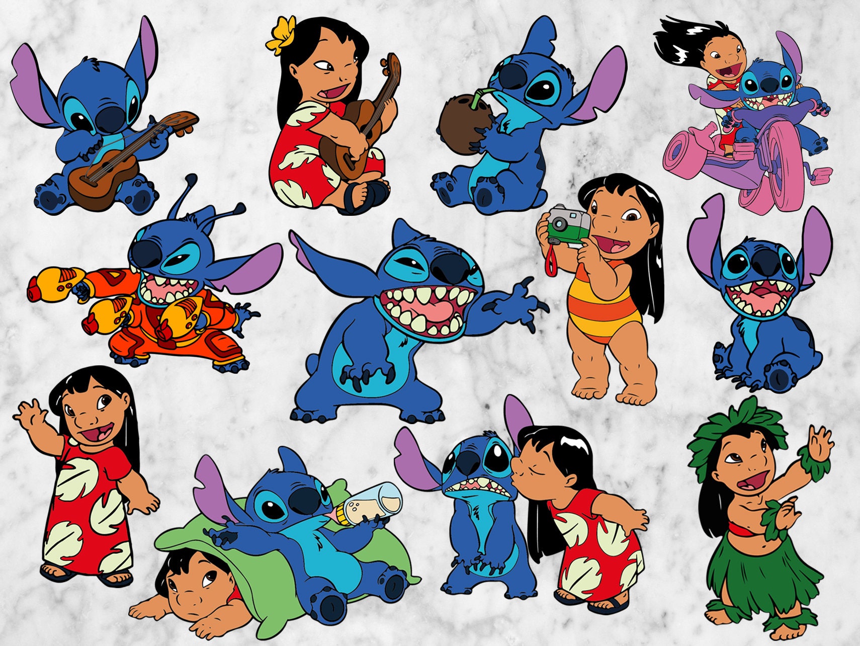Lilo and Stitch Svg Lilo and Stitch Clip art Disney Lilo