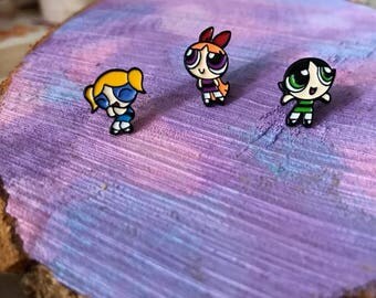 The Powerpuff Girls pin set LIMITED 50 sets