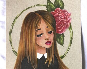 Original Concept "Down Upon Us" Illustration - Print
