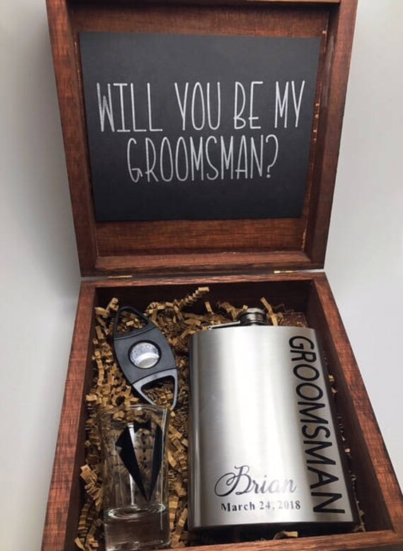 Groomsman proposal Will you be my groomsman Groomsman