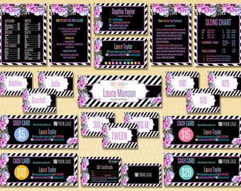 Business Marketing Kit, Printable Marketing Kit, Small Business, Home Office Approved , Consultant Pack , Custom Combo Pack