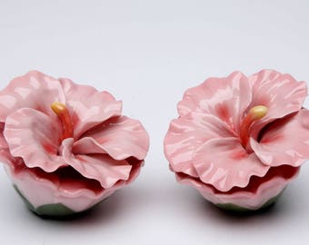 Hibiscus Salt and Pepper Shaker Set (20733)