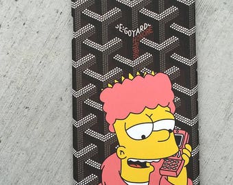 Killa bart X Goyard iPhone Case