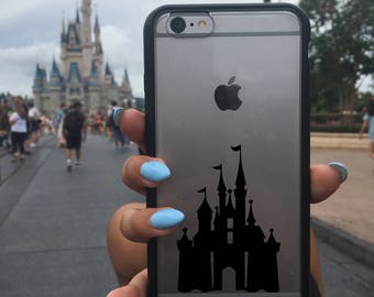 Cinderella Castle Decal, Disney Castle Sticker, Disney Castle Decal, Phone Cover, Disney Stickers, Disney Vinyl Decals, Castle, Cinderella
