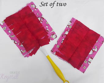 Pink Swiffer Duster 360 ~ Pink Reusable Swiffer Duster ~ Pink Washable Swiffer Duster ~ Pink Swiffer Duster Refill ~ Red Swiffer Cover