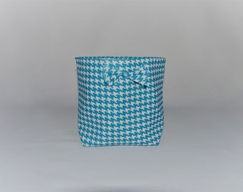 Panier de rangement tissu réversible "noeud"