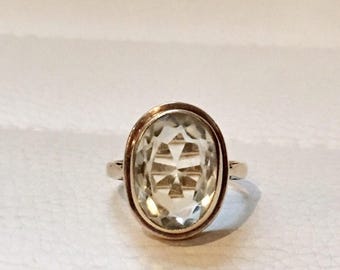 Vintage peridot ring | Etsy