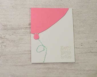 Girl Happy Birthday Card