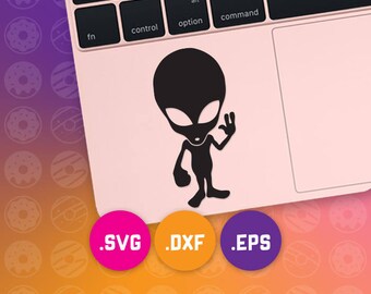 alien svg, alien dxf, alien cut file, alien eps, alien cricut, alien cameo, alien vector, ufo svg, ufo dxf, ufo cut file, ufo cricut