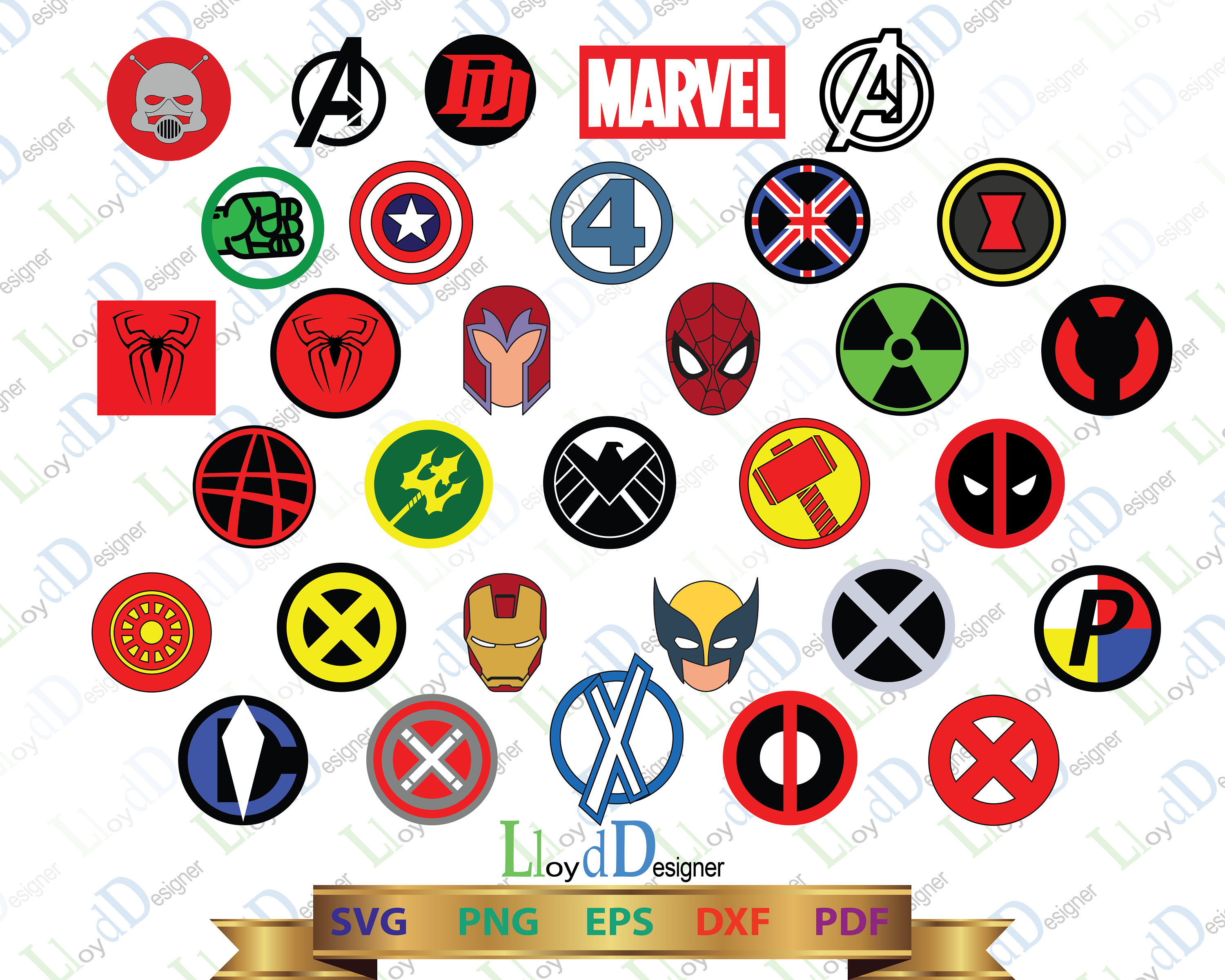 Marvel superhero logo SVG marvel svg Superheroes svg super ...