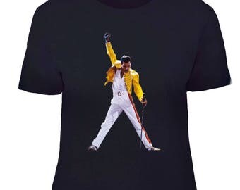 freddie mercury black shirt