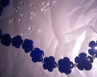 NATURAL JADE STONE FLOWER BEADS