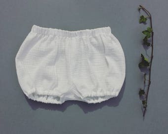 Short Bébé Fille Garçon Rayé Couche-culotte - 100% Polyester - Taille 6-18 Mois - Idéal été Plage Anniversaire - 4