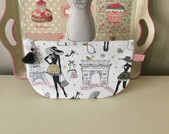 Parisian chic little clutch