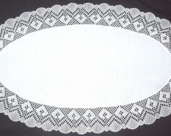Nappe En Dentelle Tricot D'art Aux Aigui, Sztuka tkaniny autorstwa Art Création